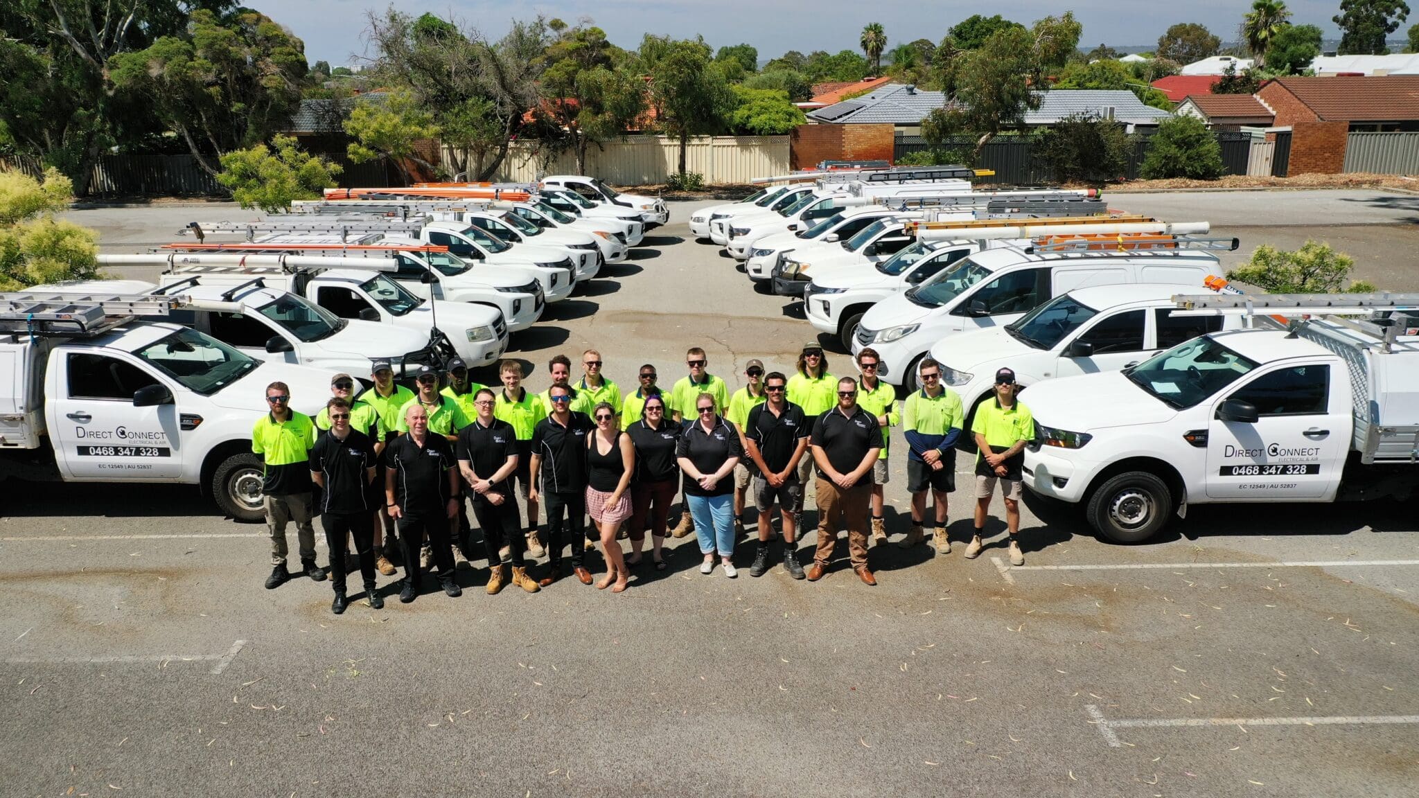 The Direct Connect Electrical & Air team